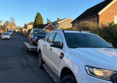 Fiat 500 vehicle transport